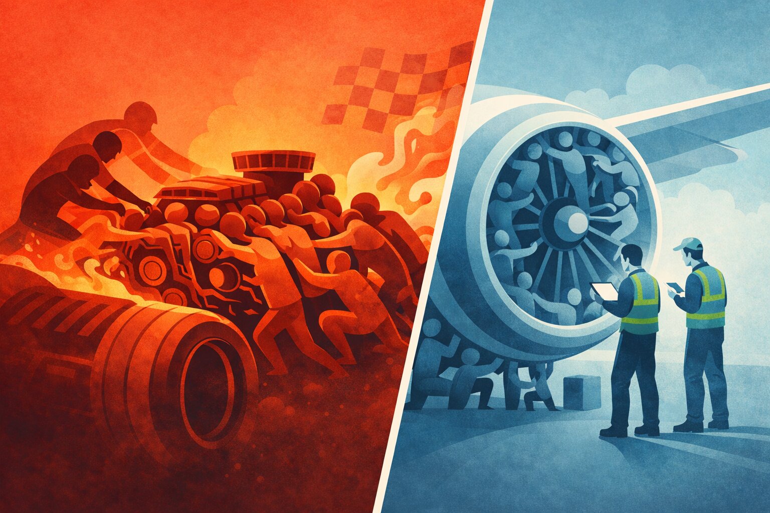 Racing Engines, Aircraft Engines